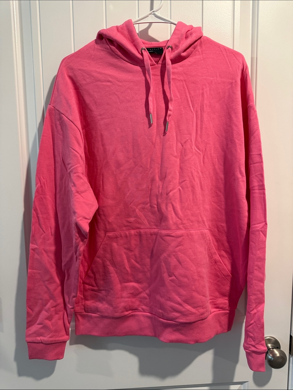ASOS Hot Pink Hoodie Sweatshirt